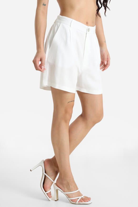 Pantaloncini di lino - Ecru