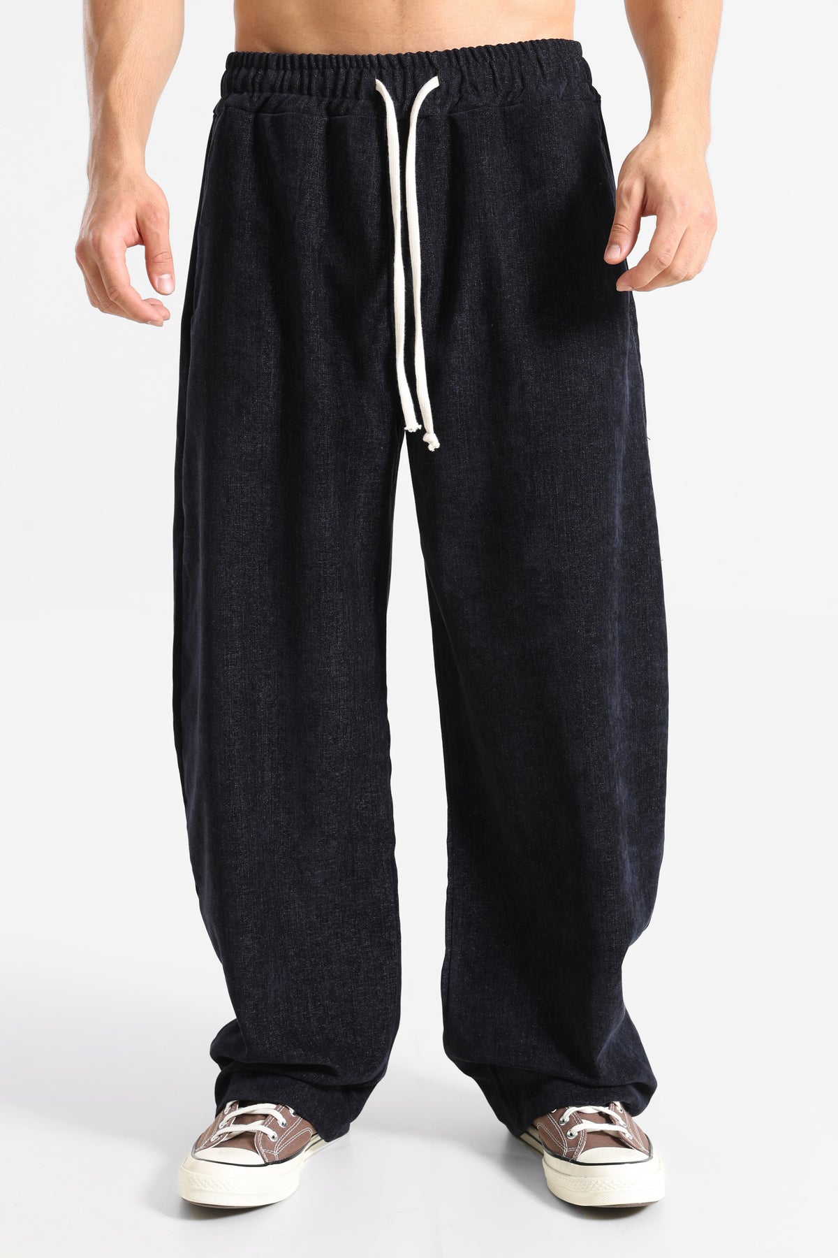 Pantalone in tessuto - Blue Denim