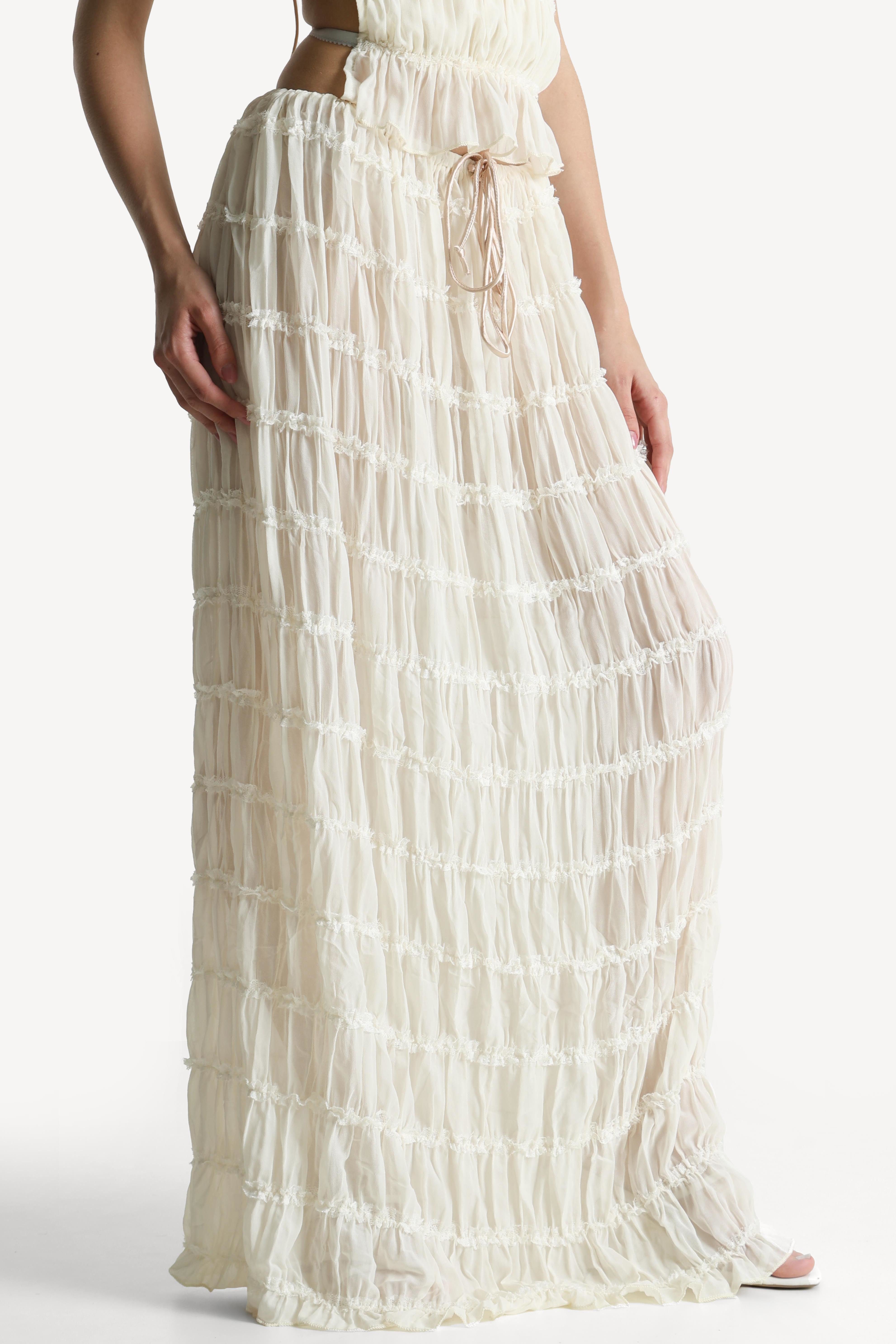 Jupe longue - Cream