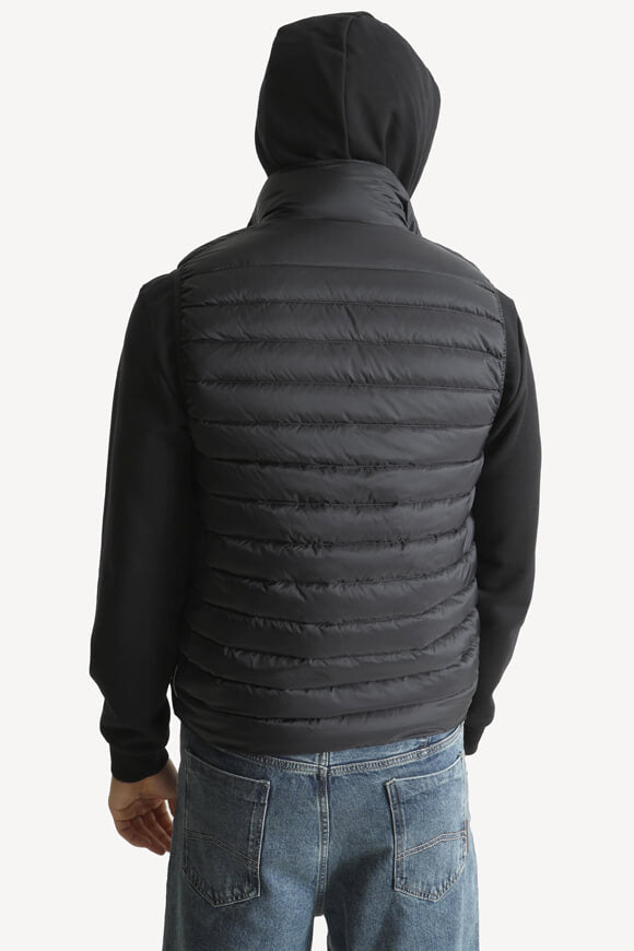 Gestepptes Daunengilet - Black