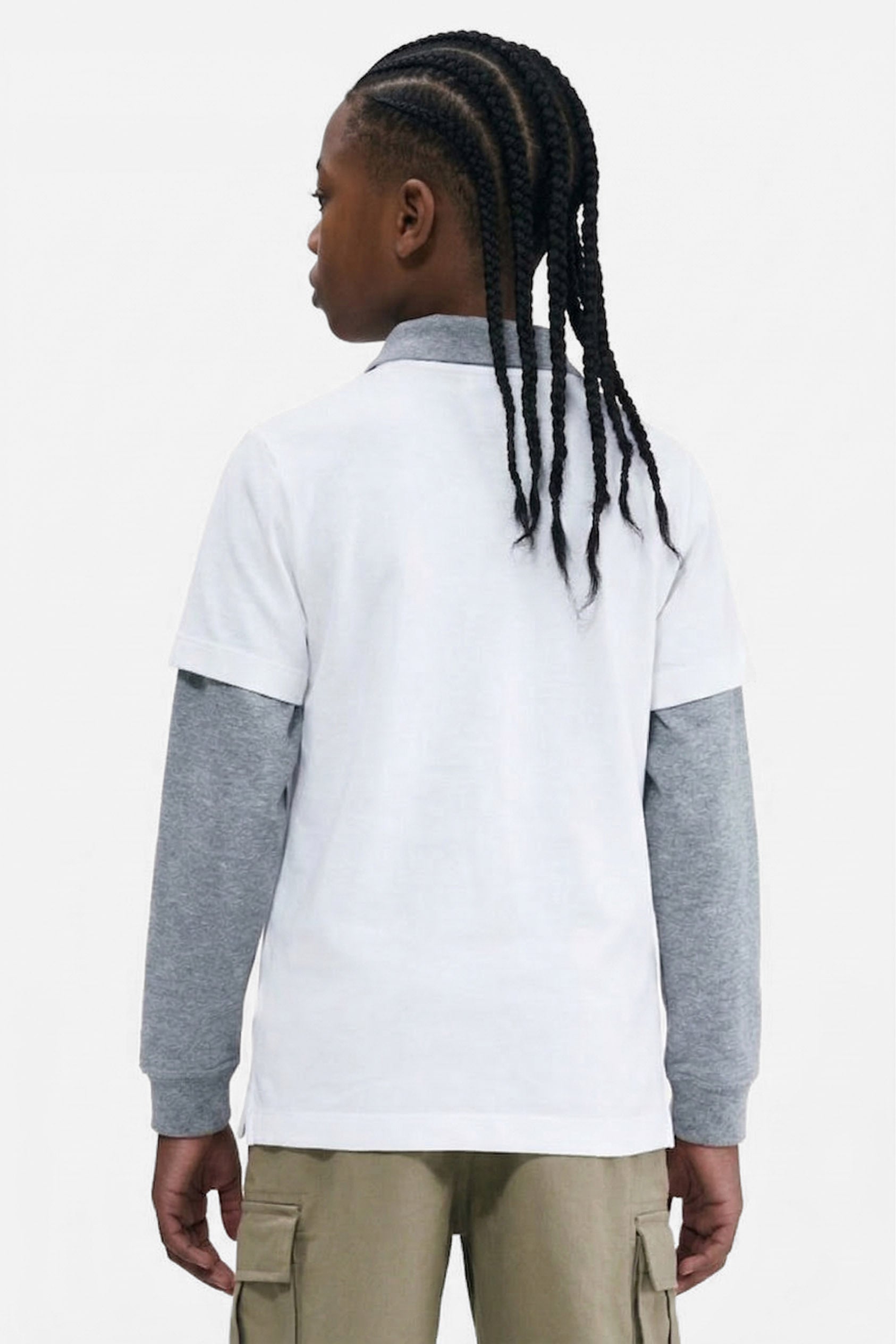 T-Shirt - White + Blue
