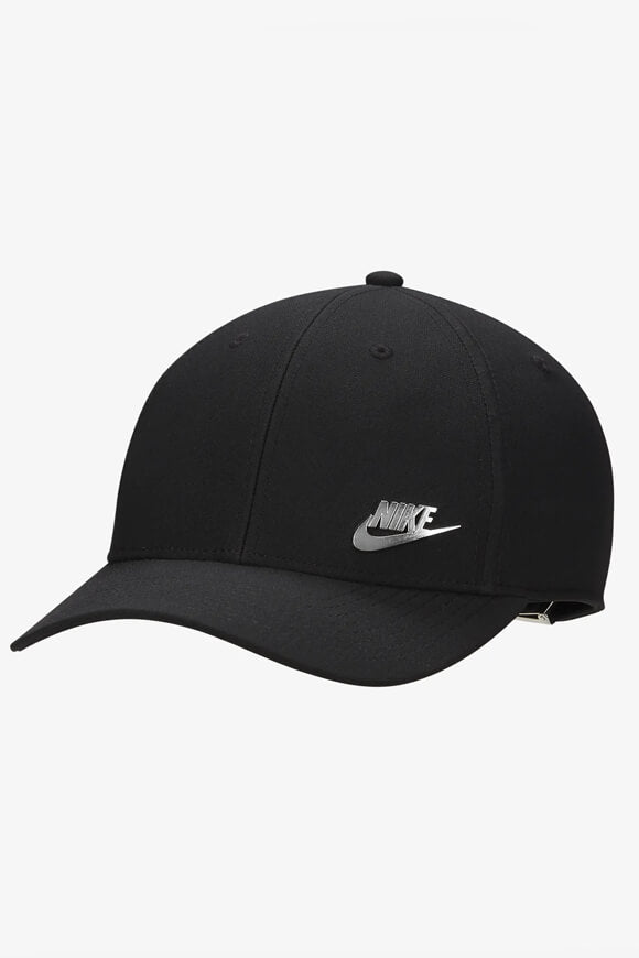 Strapback Cap - Black + Silver