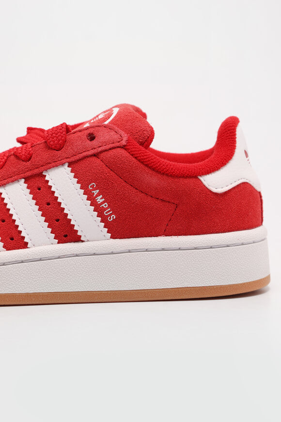 Campus 00s Kids Sneaker - Better Scarlet + Cloud White