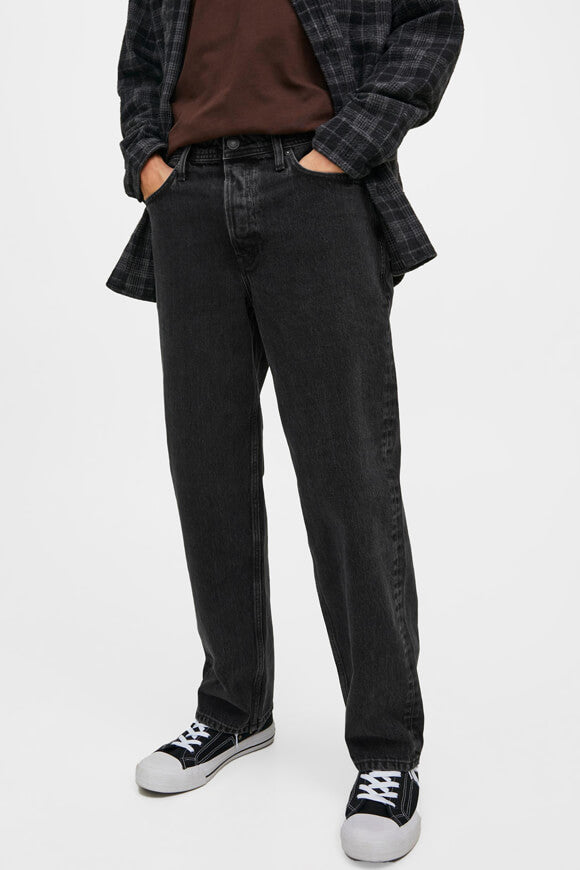 Eddie Jeans Loose Fit L32 - Schwarz Denim