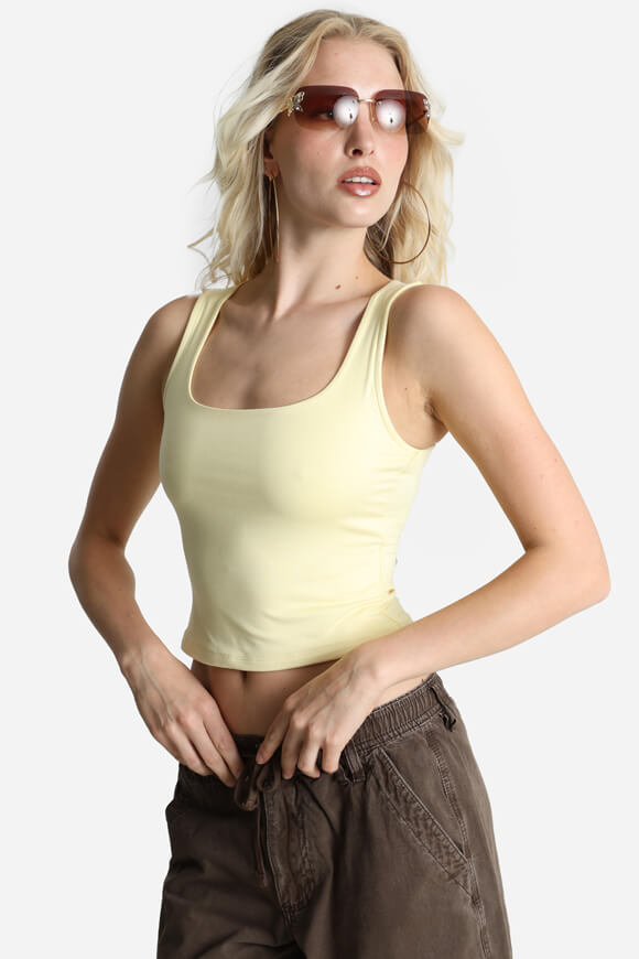 Crop Top - Jaune