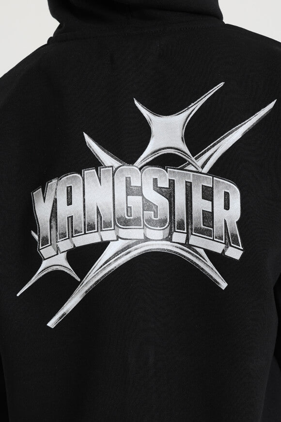 Sweat zippé à capuchon - Noir