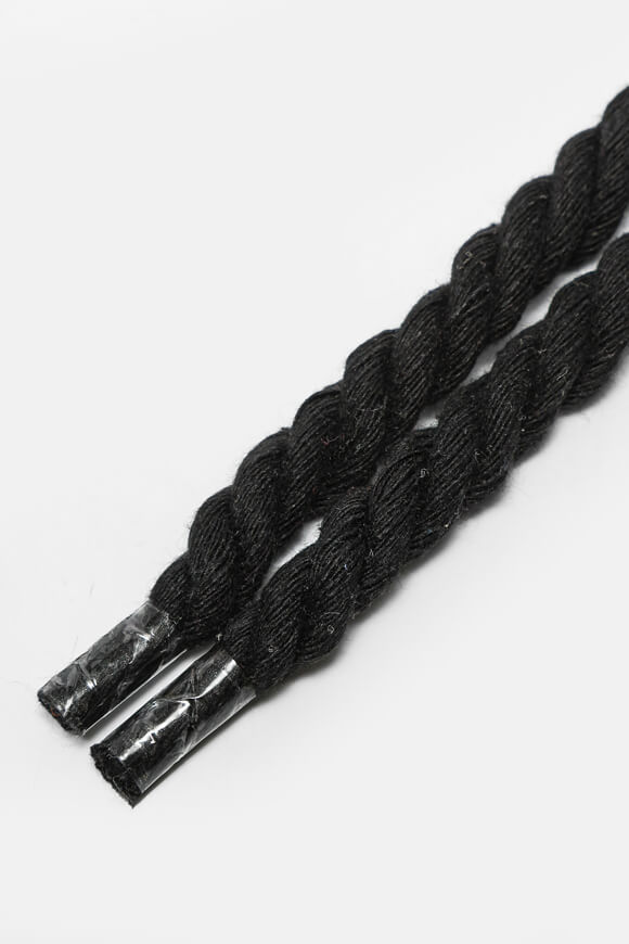 Geflochtene Schnürsenkel 180 cm - Black