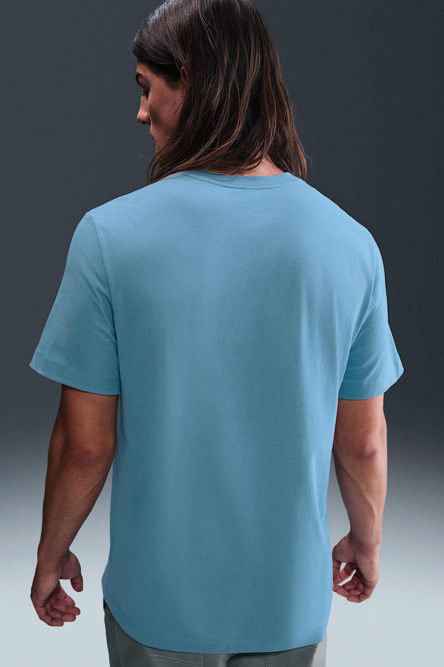 Sportwear Swoosh t-shirt - Denim Turquoise