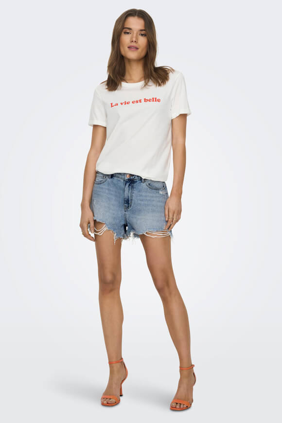 Denim shorts - Light blue denim