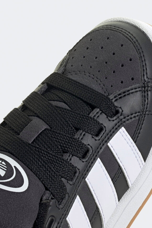 Campus 00s Sneaker - Carbon + Footwear White + Core Black