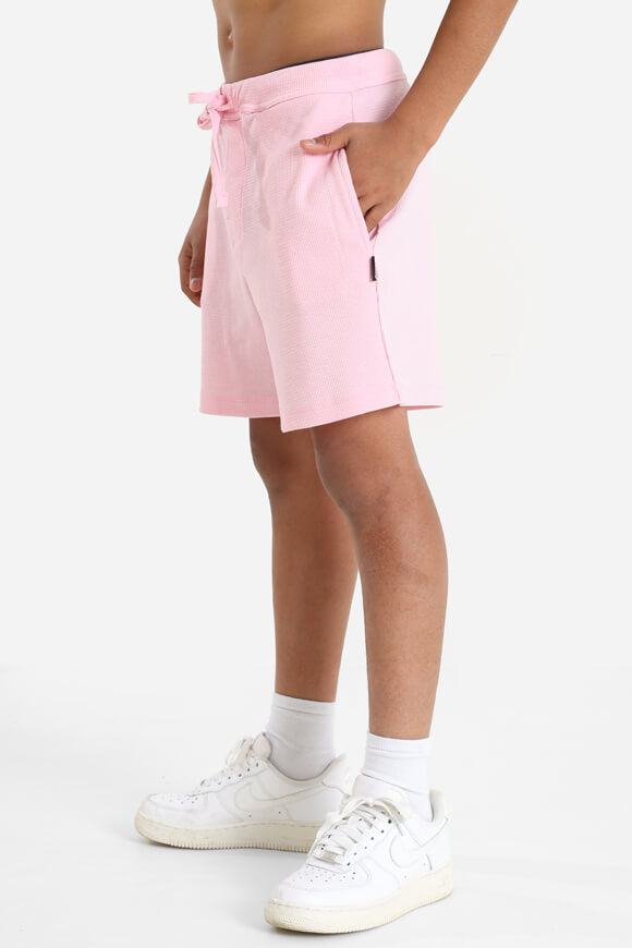 Structured fabric shorts - Flamingo