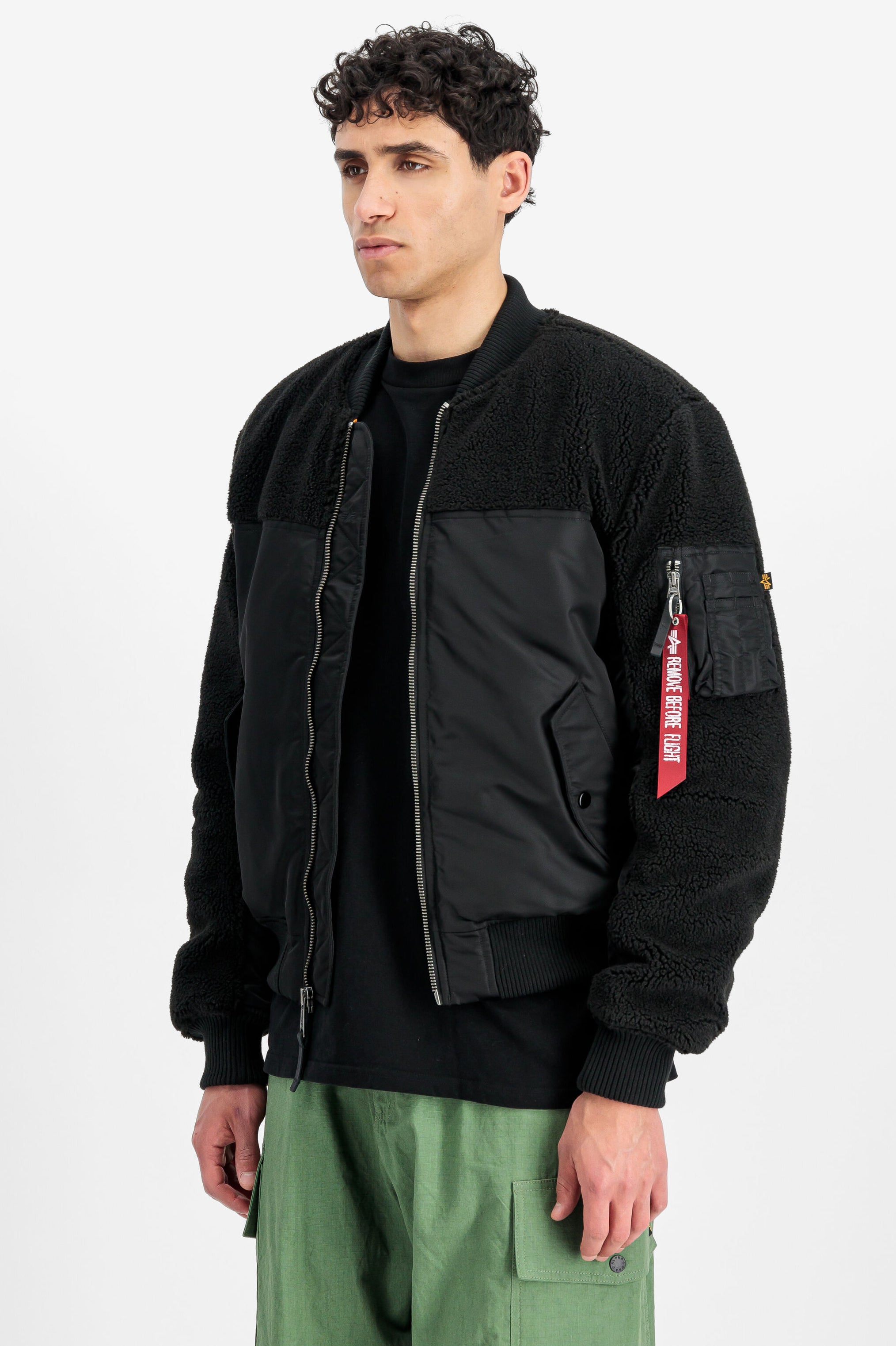 Sherpa Bomberjacke - Black