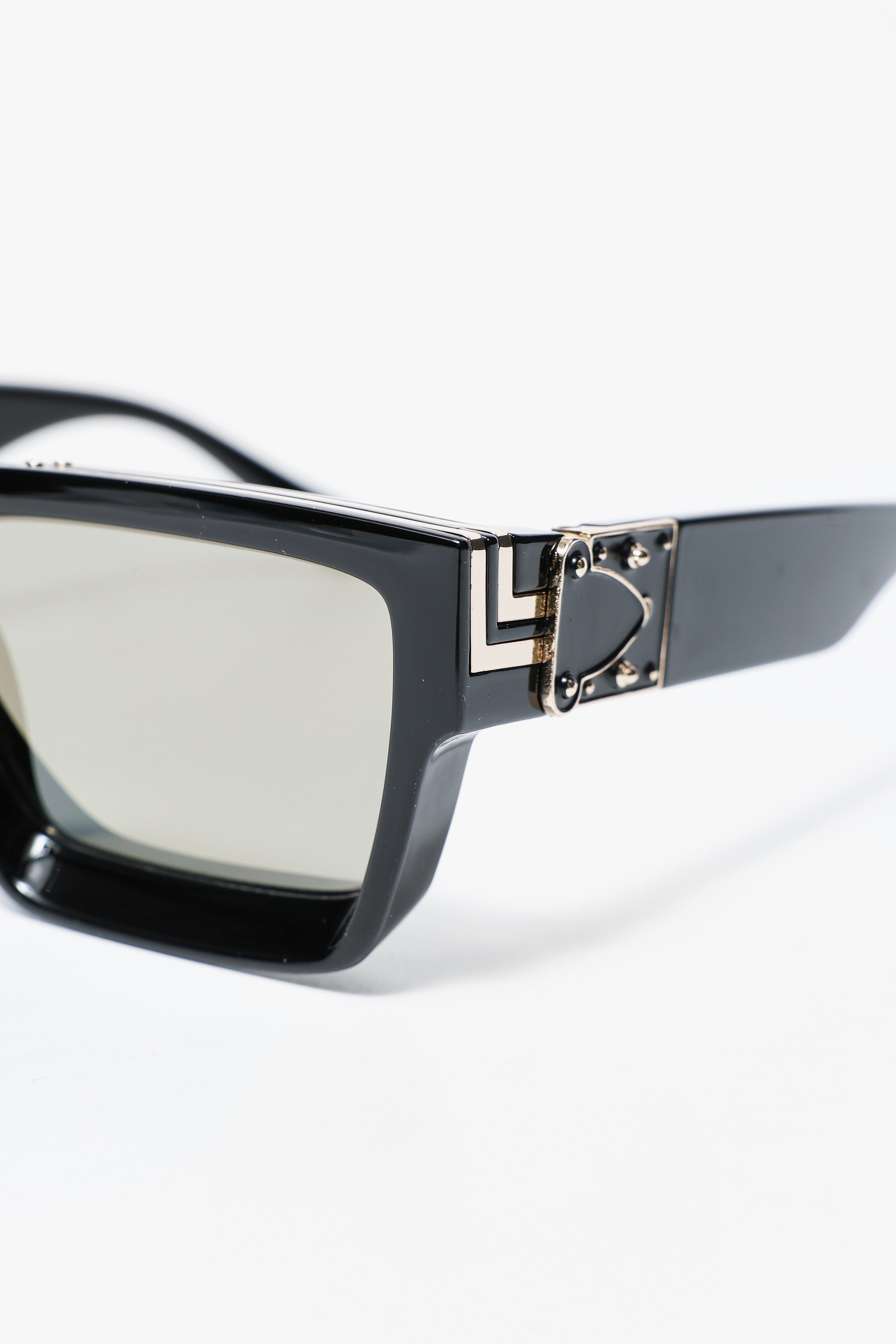 Sonnenbrille - Black + Gold + Light Yellow