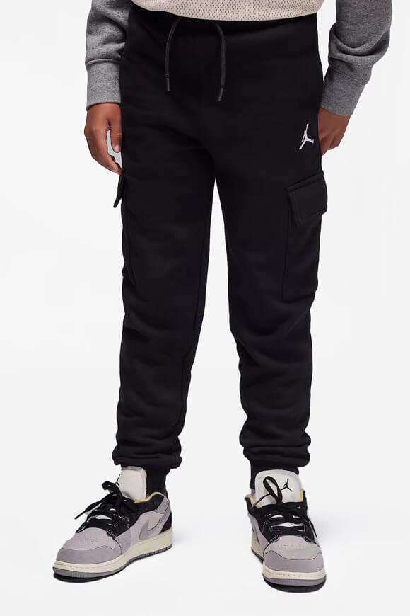 Brooklyn pantalon cargo en sweat - Black