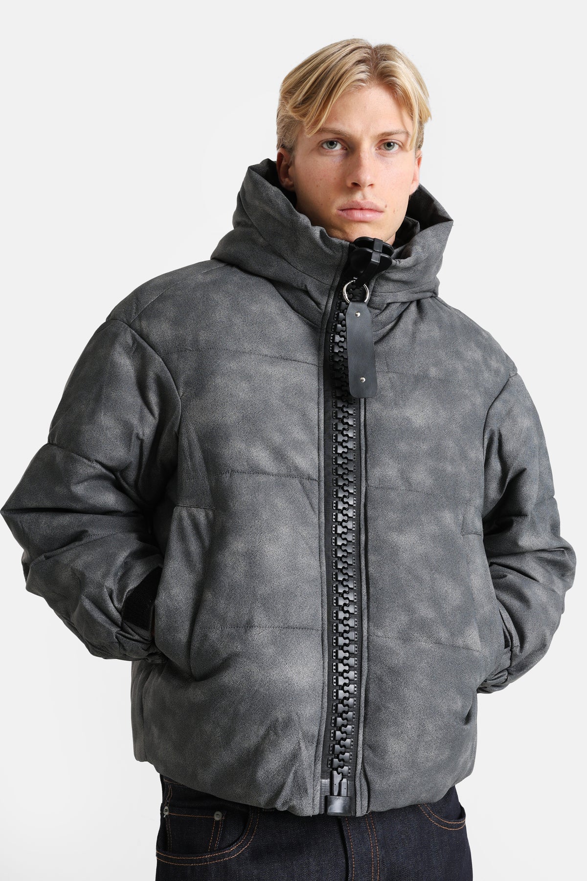 Veste d'hiver matelassée - Grey Heather