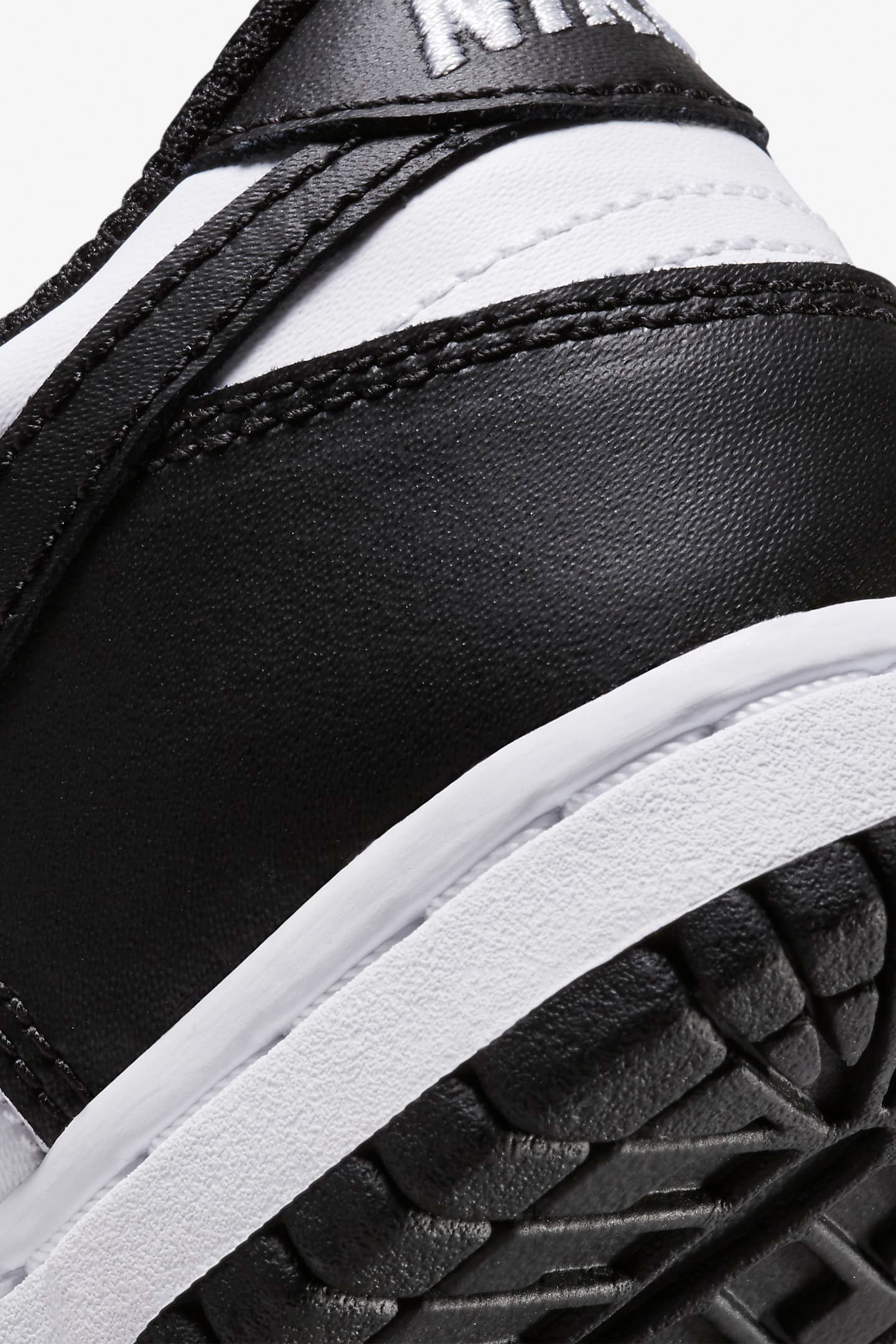 Dunk Kids Sneaker - White + Black