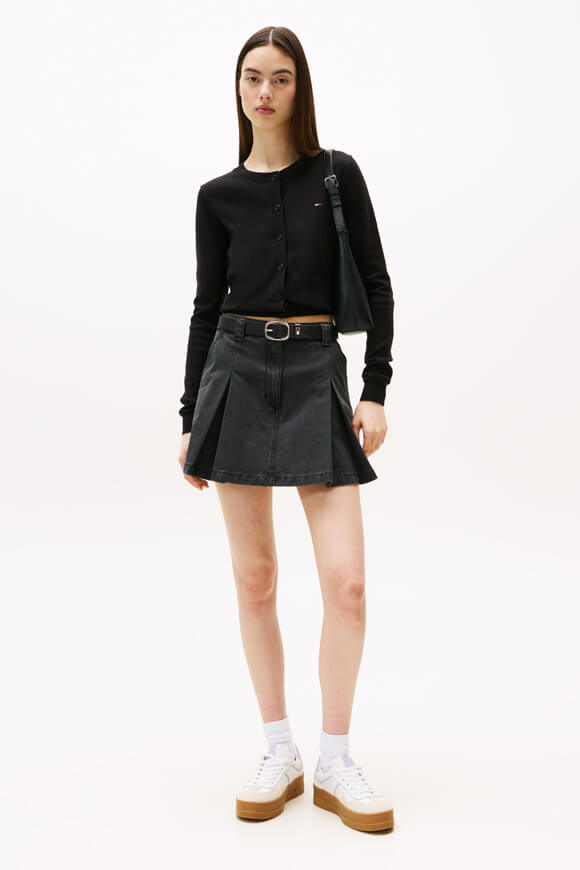 Crop Cardigan - Black