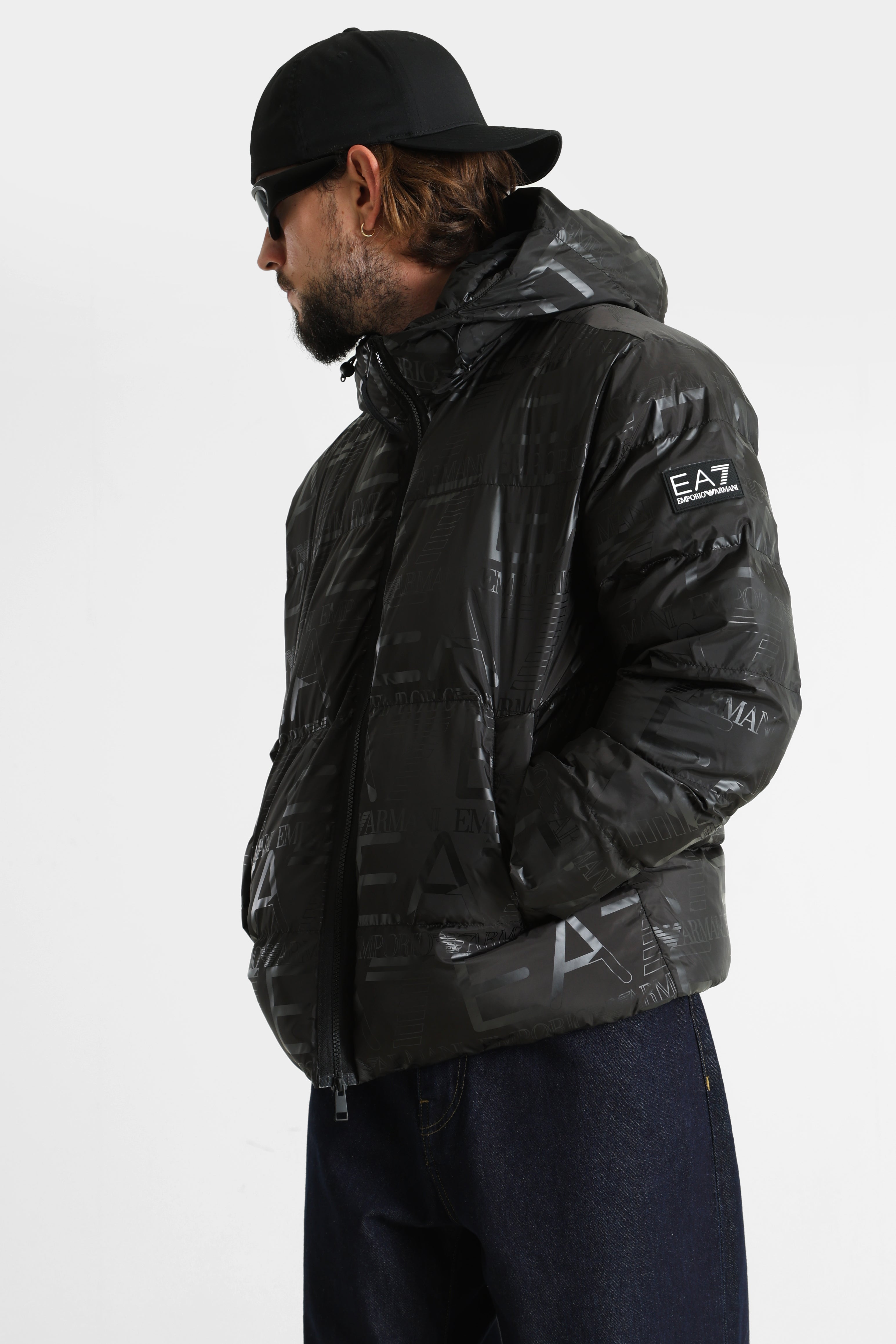 Puffer jacket - Black