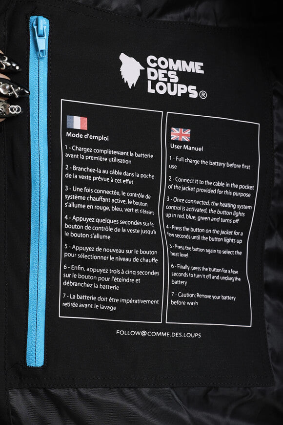 Budapest Heated Jacket - Black