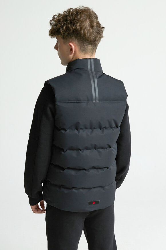 Oshawa quilted vest - Jet Black