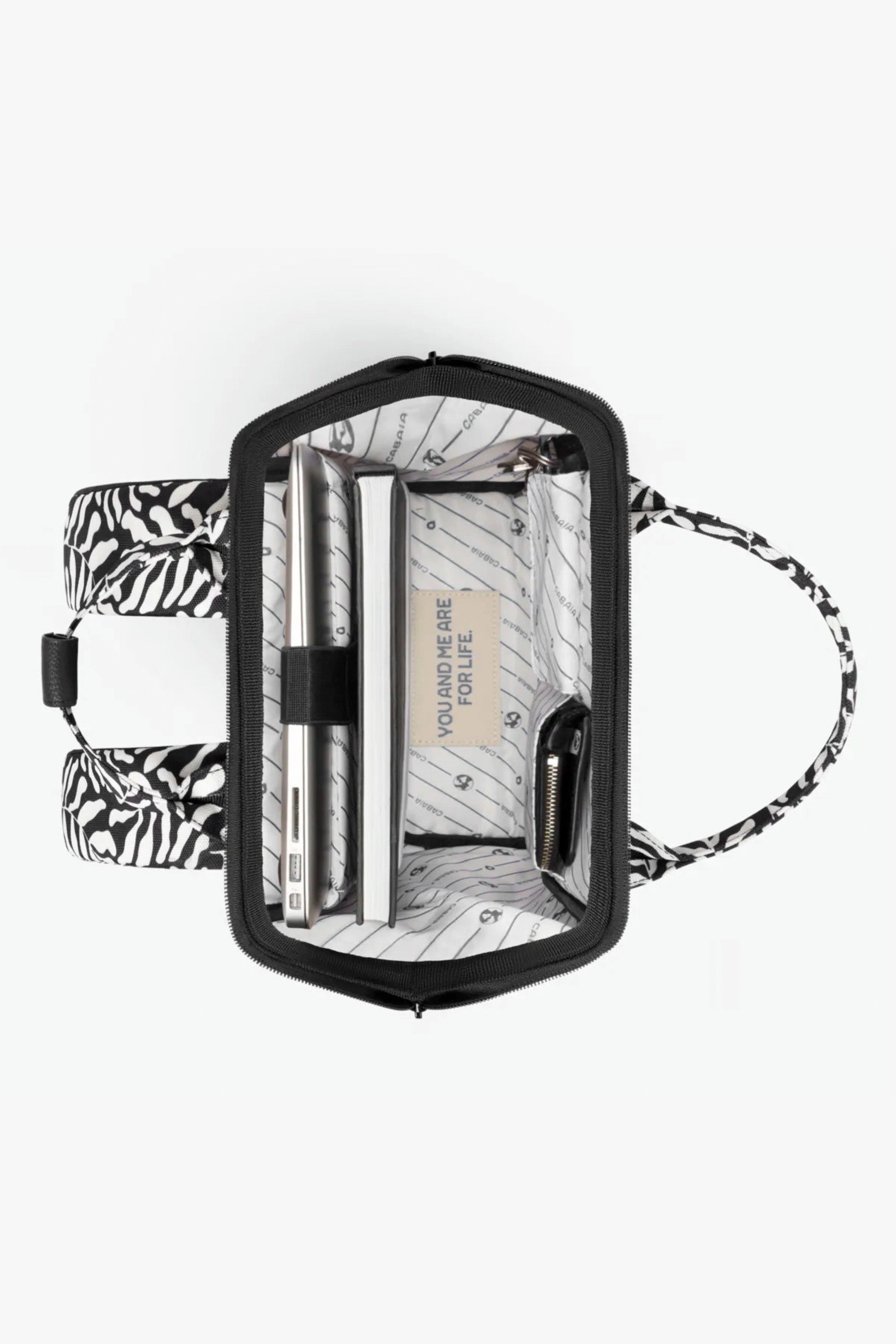 Luanda sac à dos 12l - Black + White