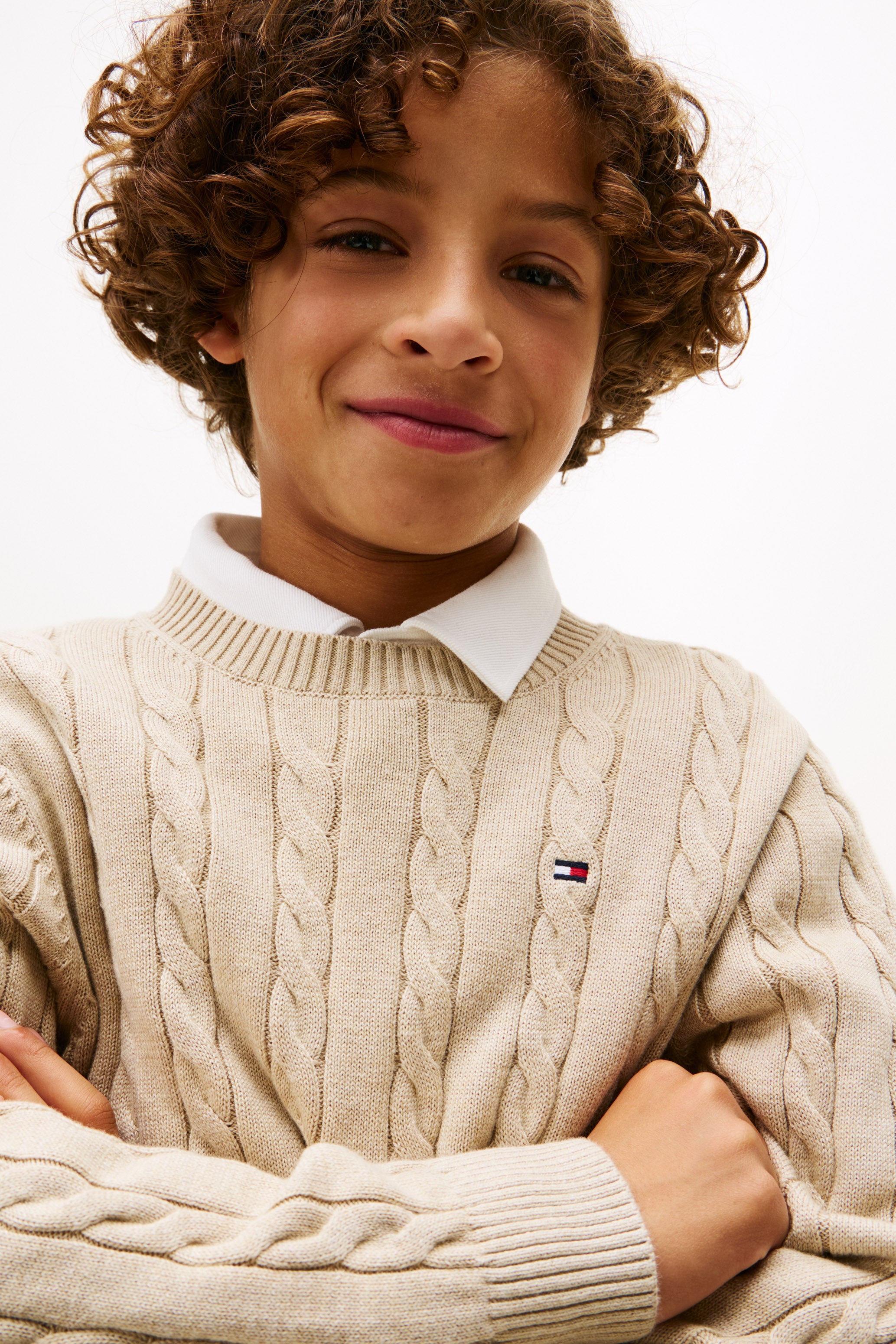 Maglione in maglia - Malted Milk Heather