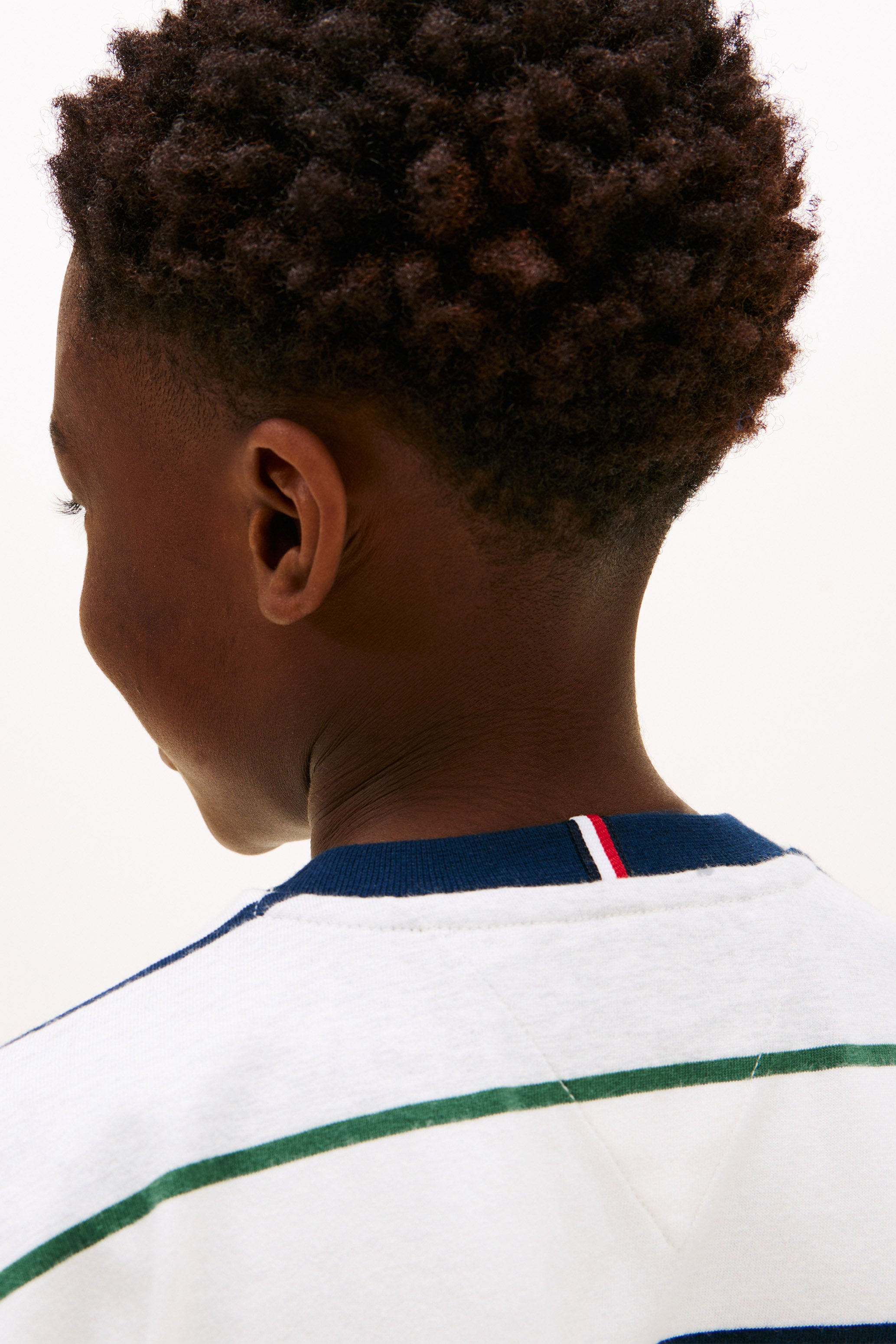 Rugby T-Shirt - Light Grey Heather + Offwhite