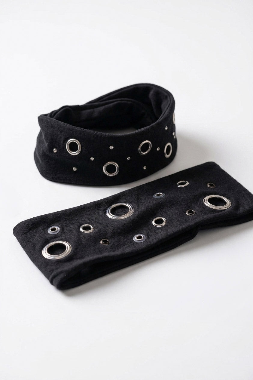 Doppelpack Strinbänder - Black + Silver