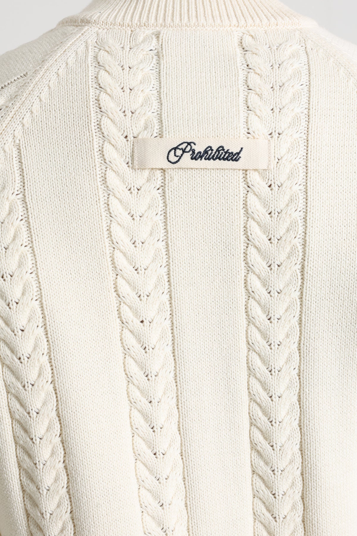 Knitted sweater - Cream