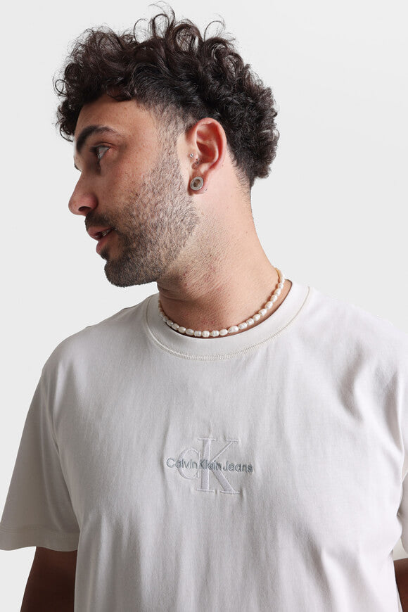 T-shirt Monologo - Ivory
