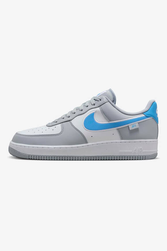 Sneaker Air Force 1 '07 Next Nature - Grigio Lupo + Blu Università