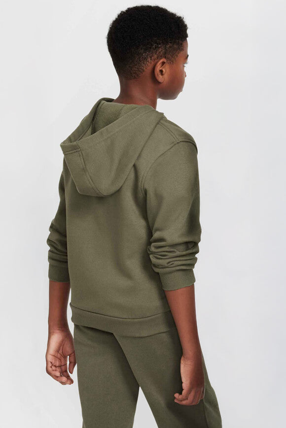 Sportswear Club Fleece Kapuzensweatjacke - Medium Olive