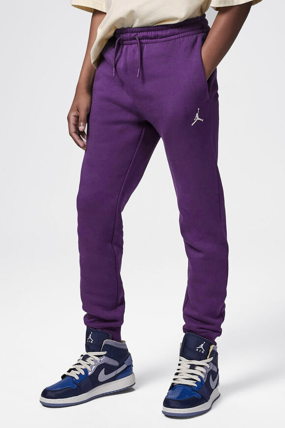 Brooklyn Fleece Sweathose - Black Raspberry