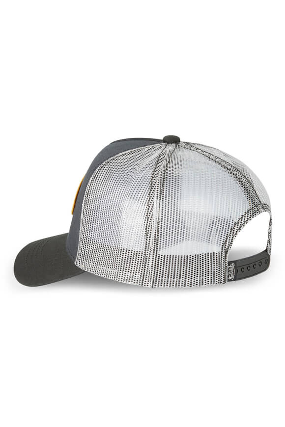 Trucker Cap / Snapback - Black + Light Grey