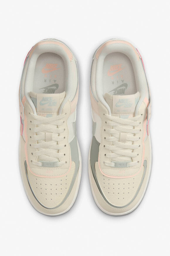 Air Force 1 Shadow Sneaker - Coconut Milk + Crimson Tint