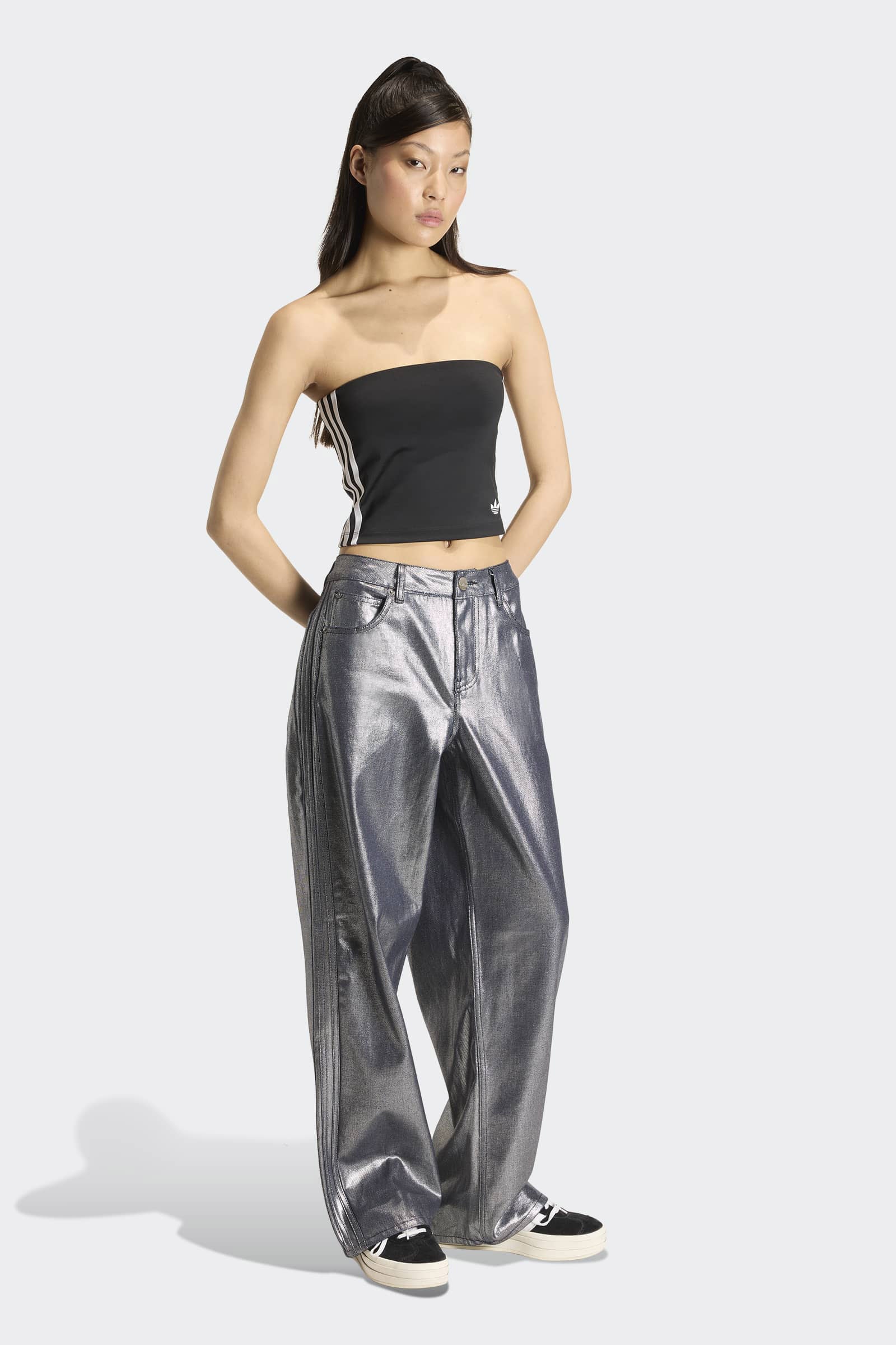 Firebird Regular Fit Jeans - Silver Metallic