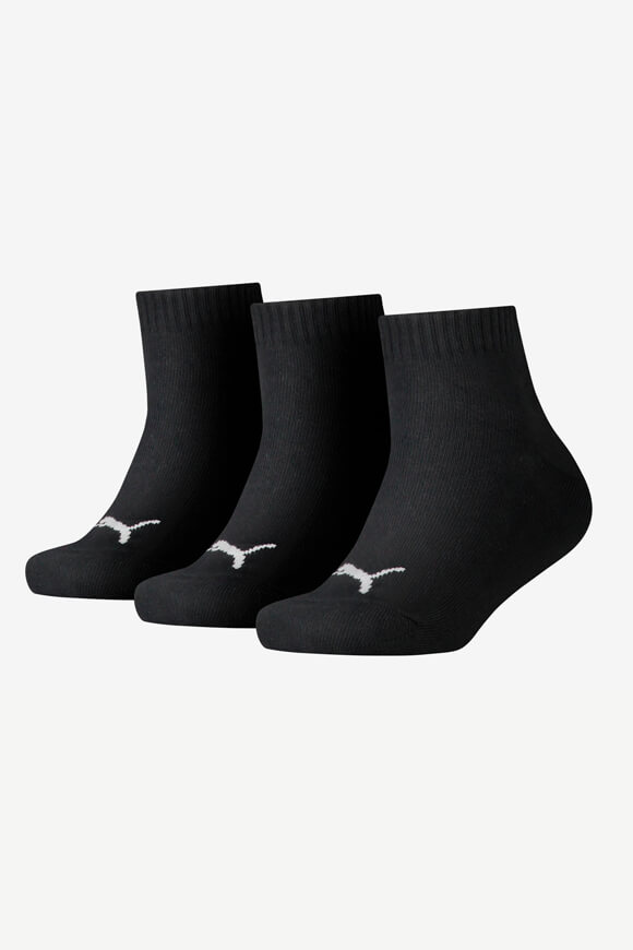 Dreierpack Kids Socken - Schwarz