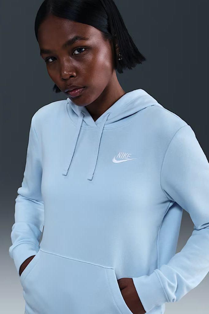Sportswear Club Fleece sweatshirt à capuchon - Celestine Blue