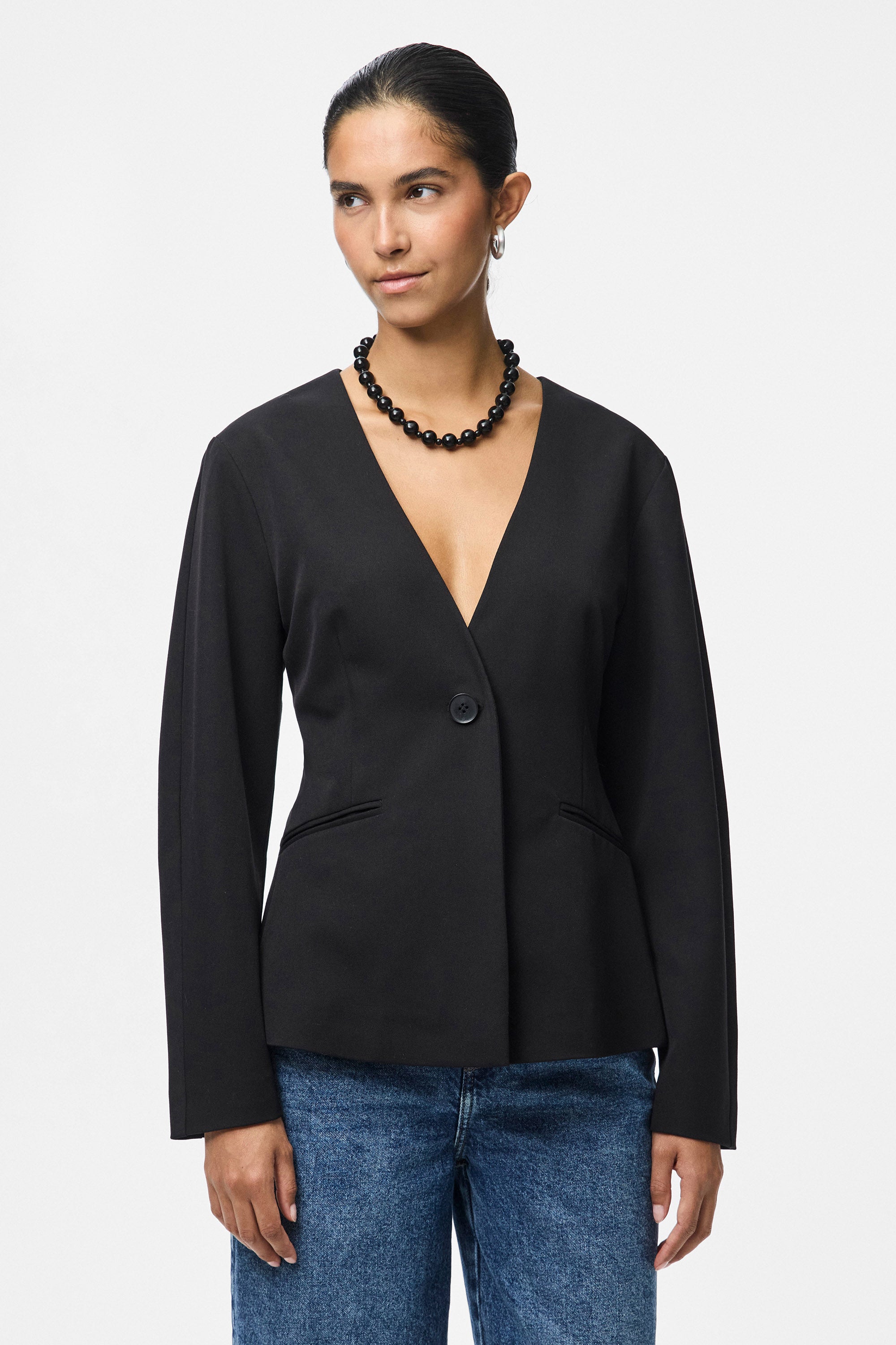 PCKAMIL blazer - Black