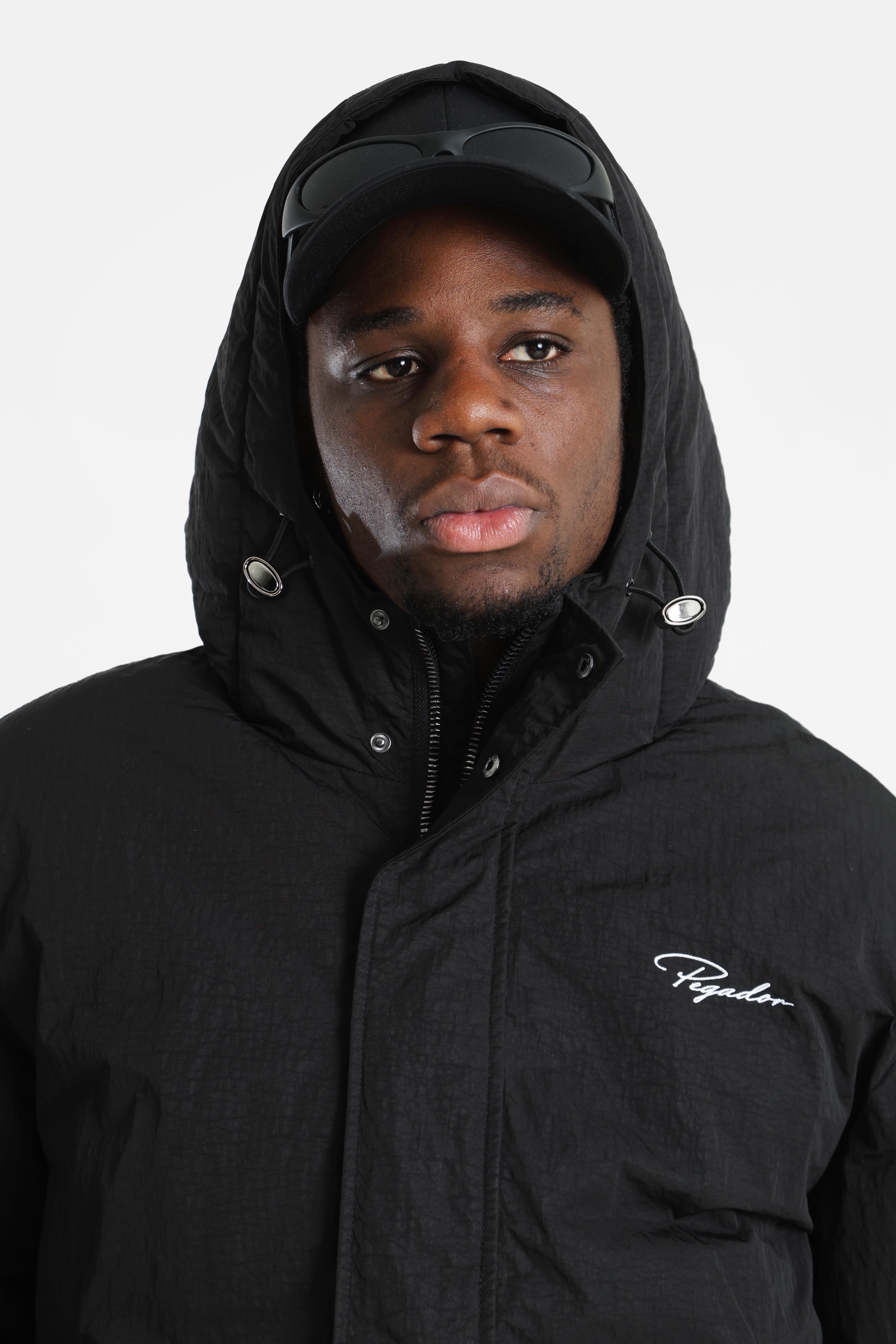 Edson Wattierte Jacke - Black