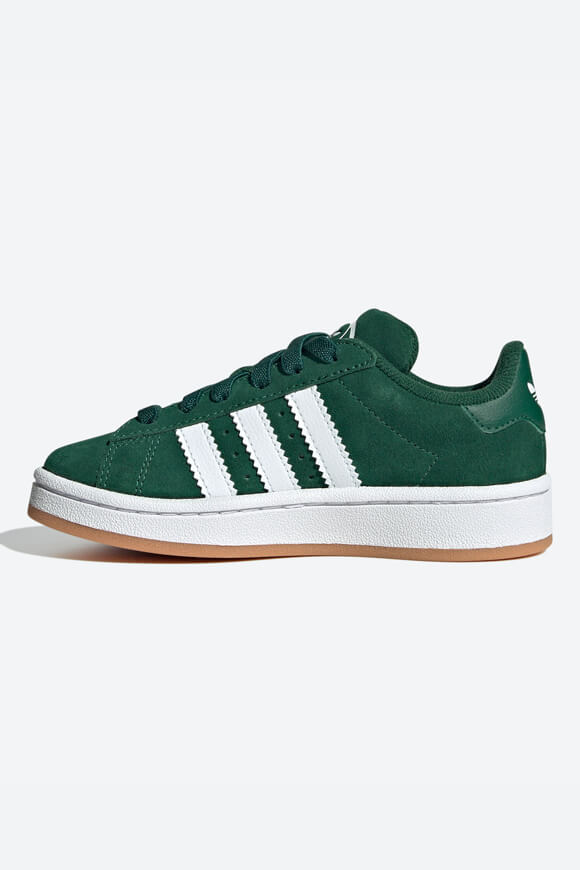 Campus 00s Kids Sneaker - Dark Green + Footwear White + Gum