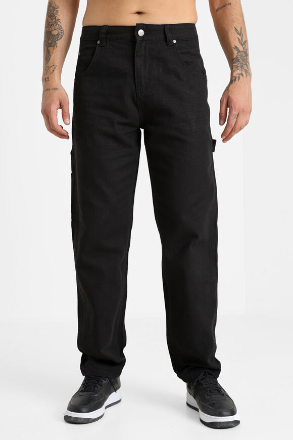 Relaxed Fit Jeans - Schwarz