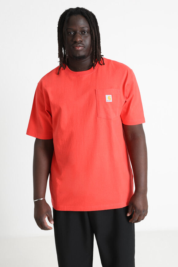 T-shirt oversize Pocket - Bittersweet