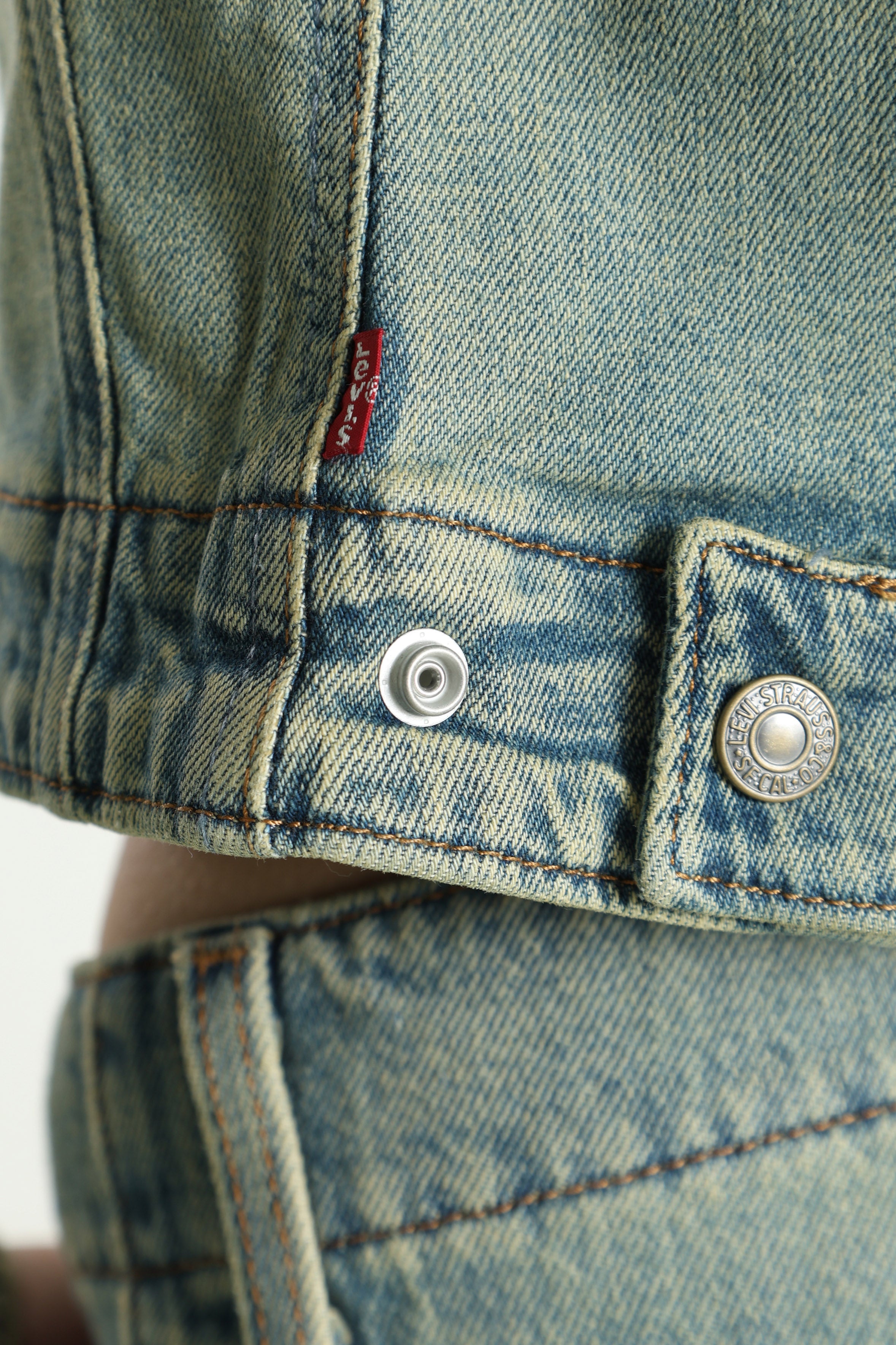 Crop Jeansjacke - Miners Business Fitted