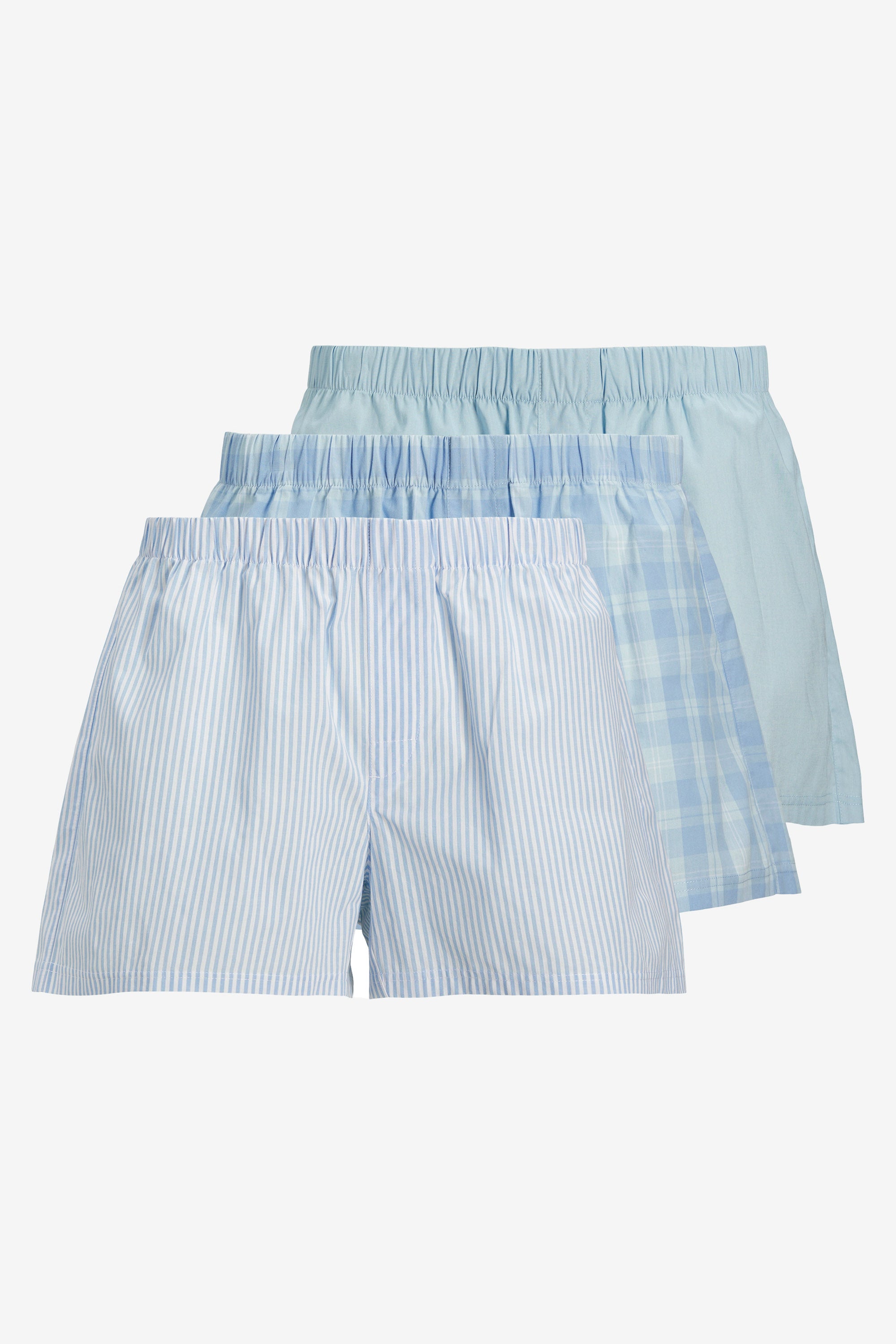 JACMILANO Dreierpack Boxershorts - Chambray Blue