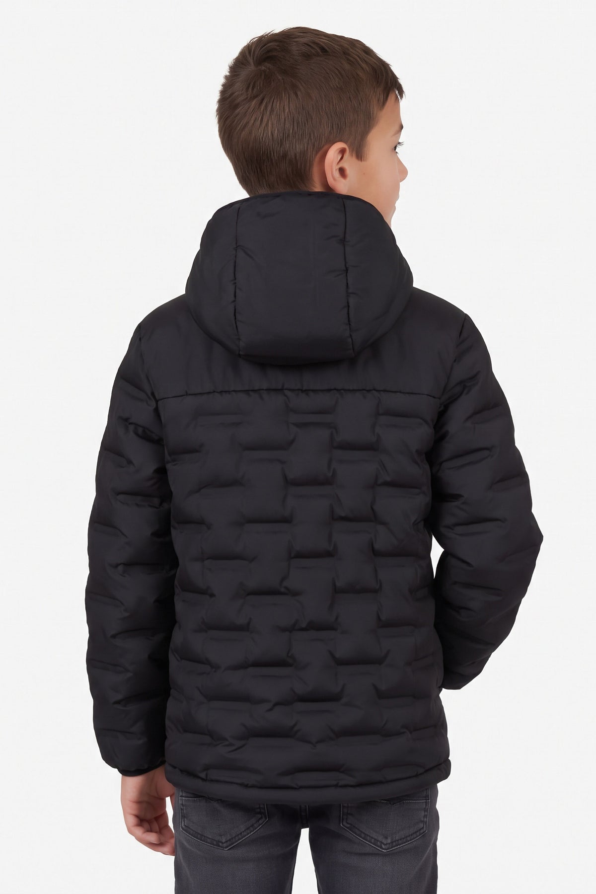 Bonded Gesteppte Jacke - Black