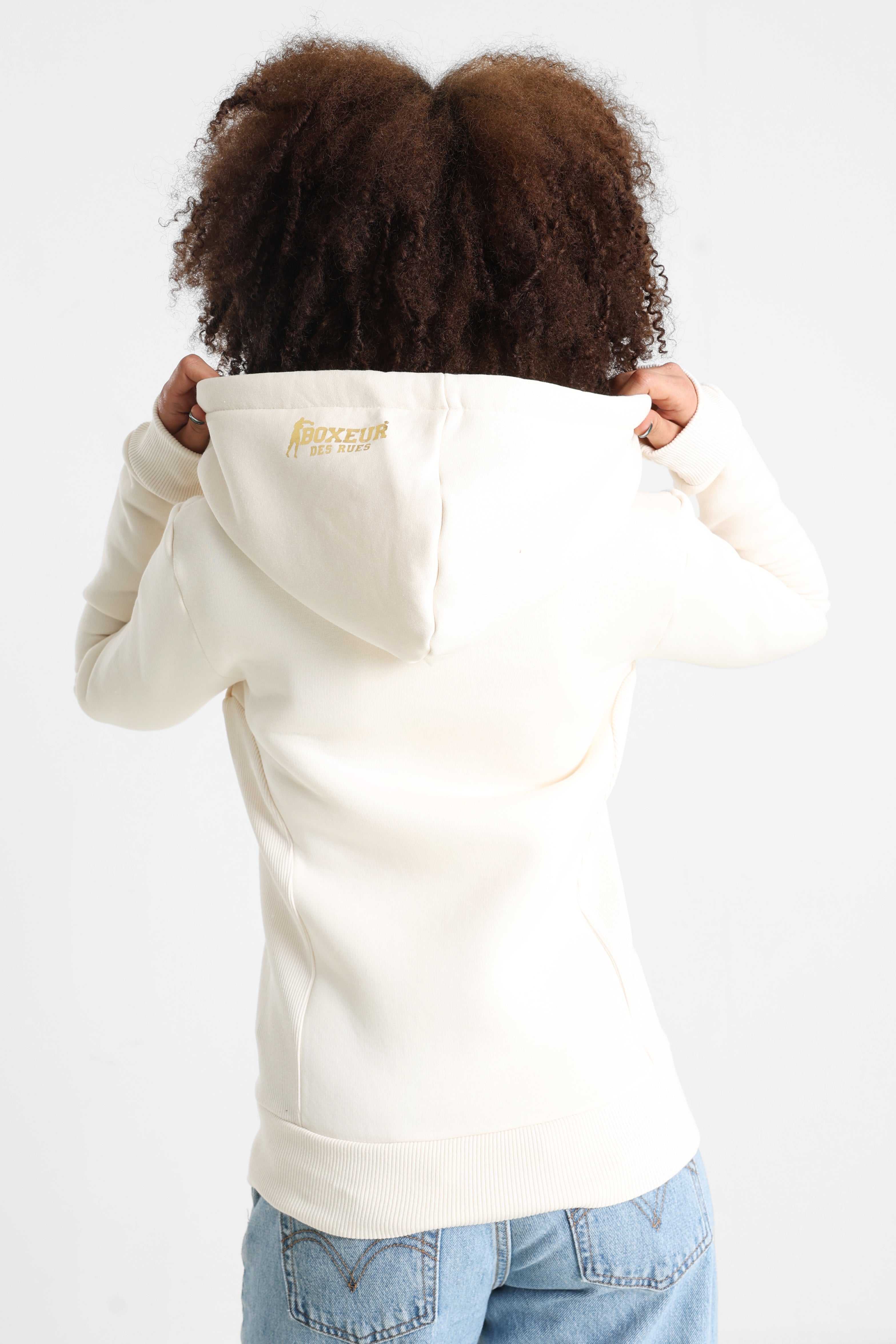 Giacca con cappuccio - Burro