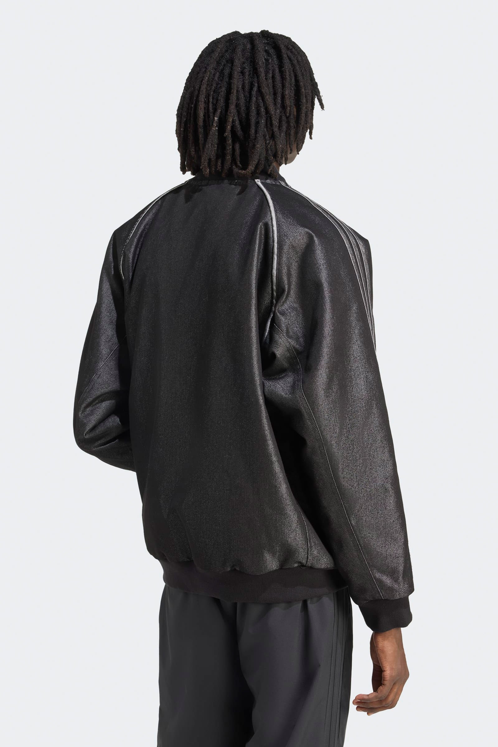 Padded bomber jacket - Black
