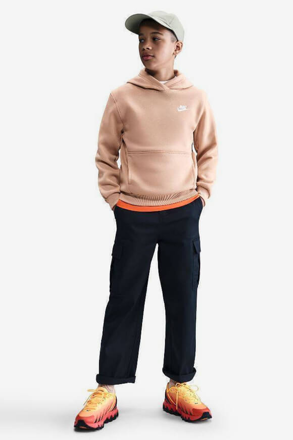 Club Fleece Kapuzensweatshirt - Beige