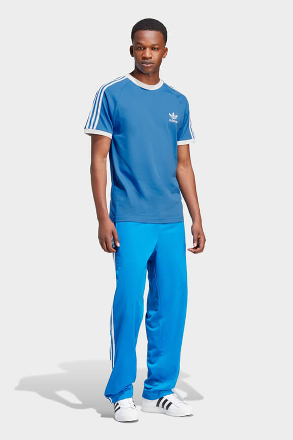 T-shirt Adicolor Classics 3-Stripes - Blue Bird